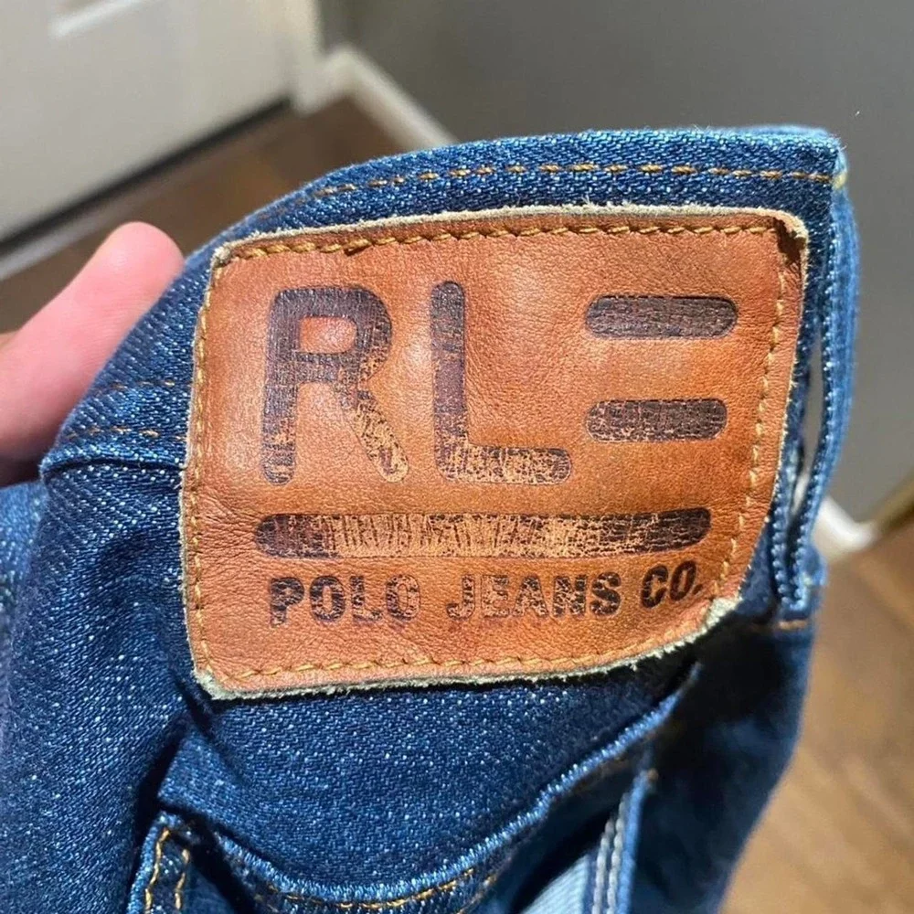 Vintage Brixton blue‎ polo denim jeans Size 33x30